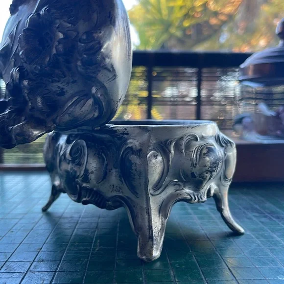 Candle in Vintage Jewelry box - 100% beeswax- unscented - Picture 7 of 11